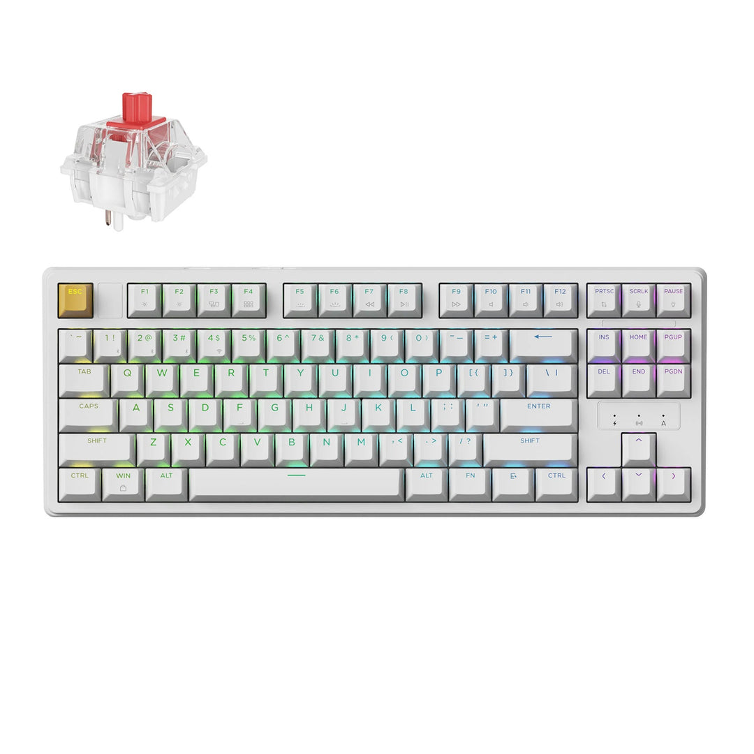 Keychron J4 QMK Teclado Mecânico Wireless