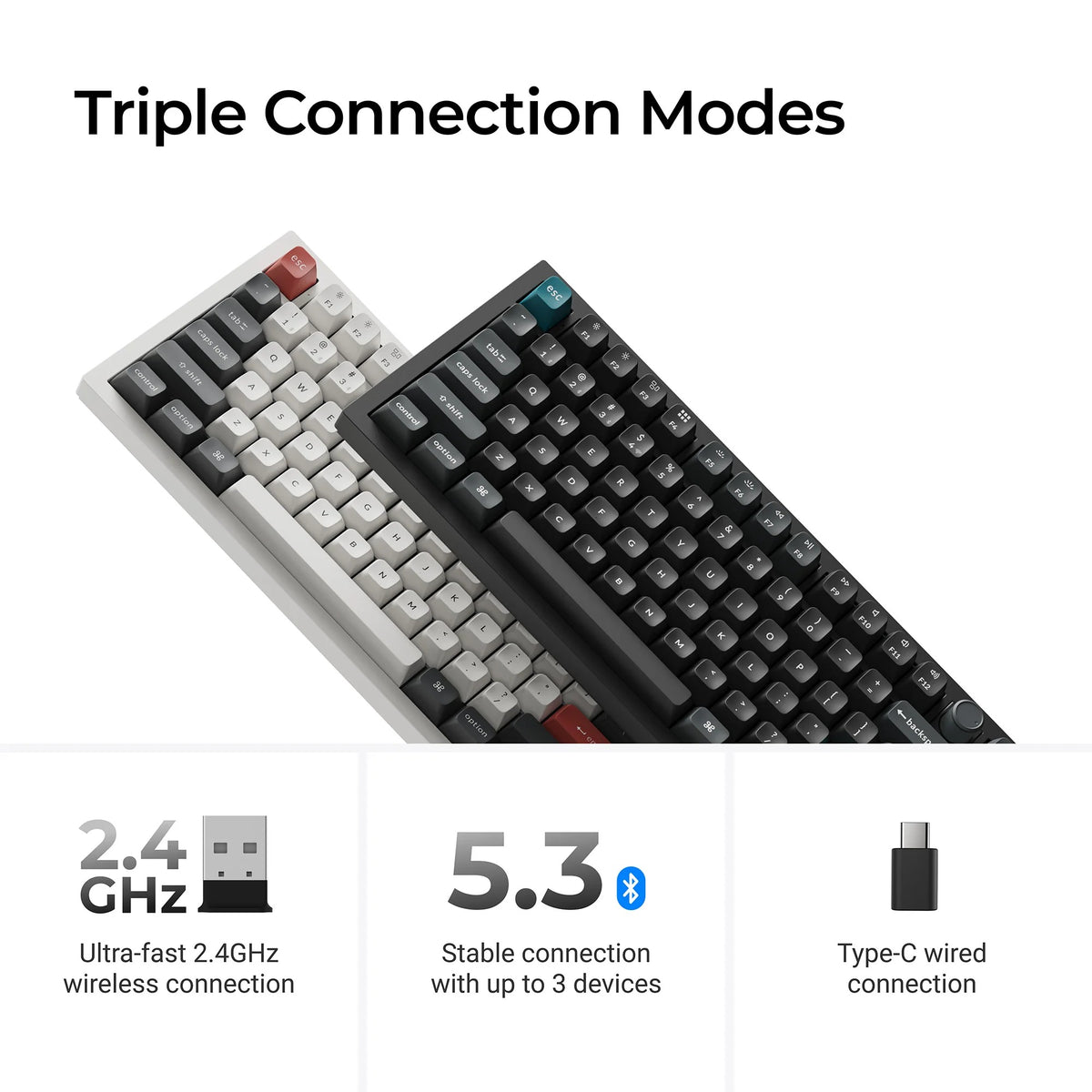 Keychron Q6 Ultra 8K Teclado Mecânico Custom Wireless