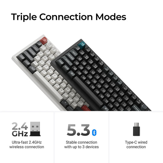 Keychron Q6 Ultra 8K Teclado Mecânico Custom Wireless