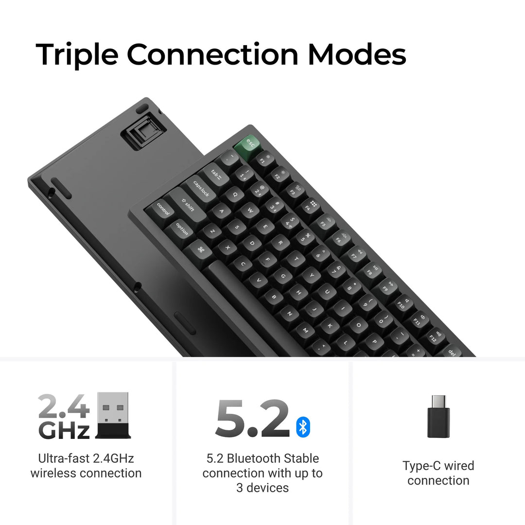 Keychron K4 Ultra 8K Teclado Mecânico Wireless Custom