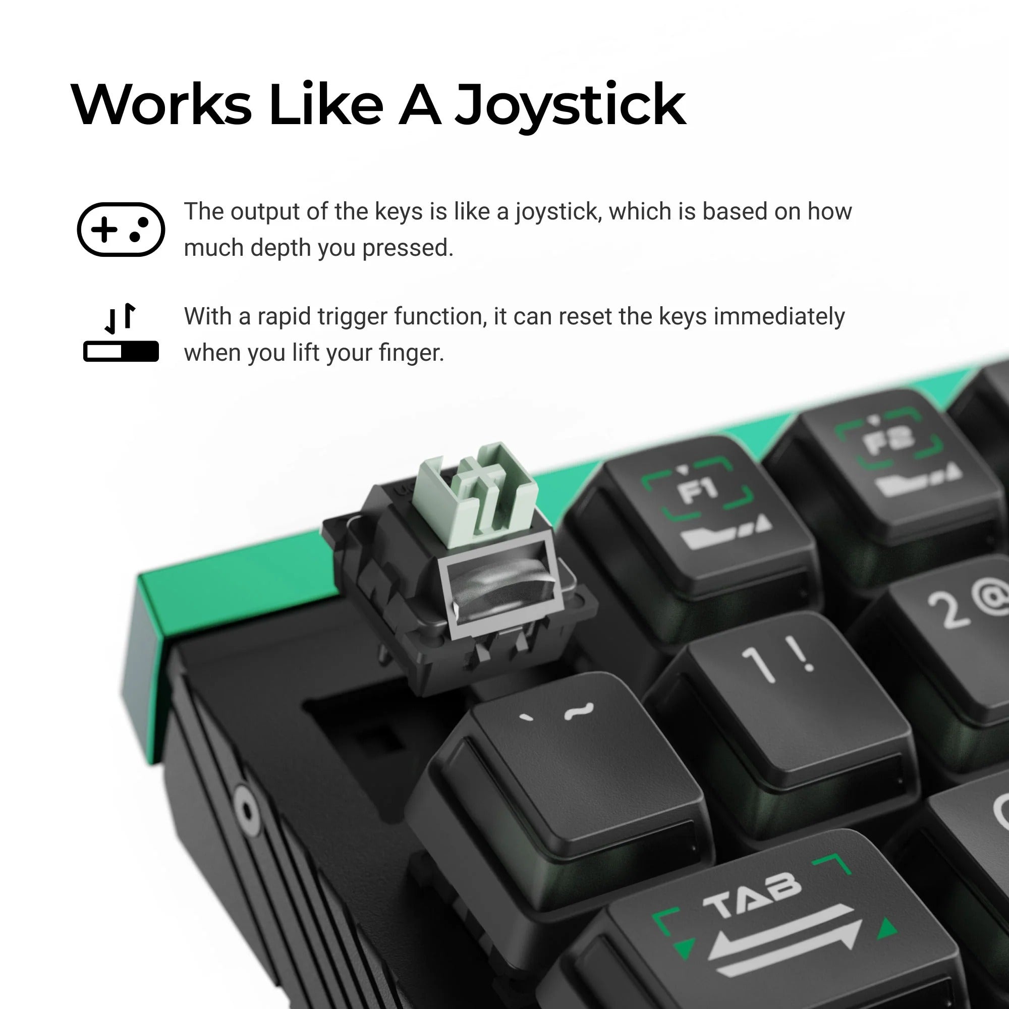 ILITCH ELECTRONICS Heavy l Lemokey L0 HE | Teclado Gamer Magnético 8K One-Handed – Keychron