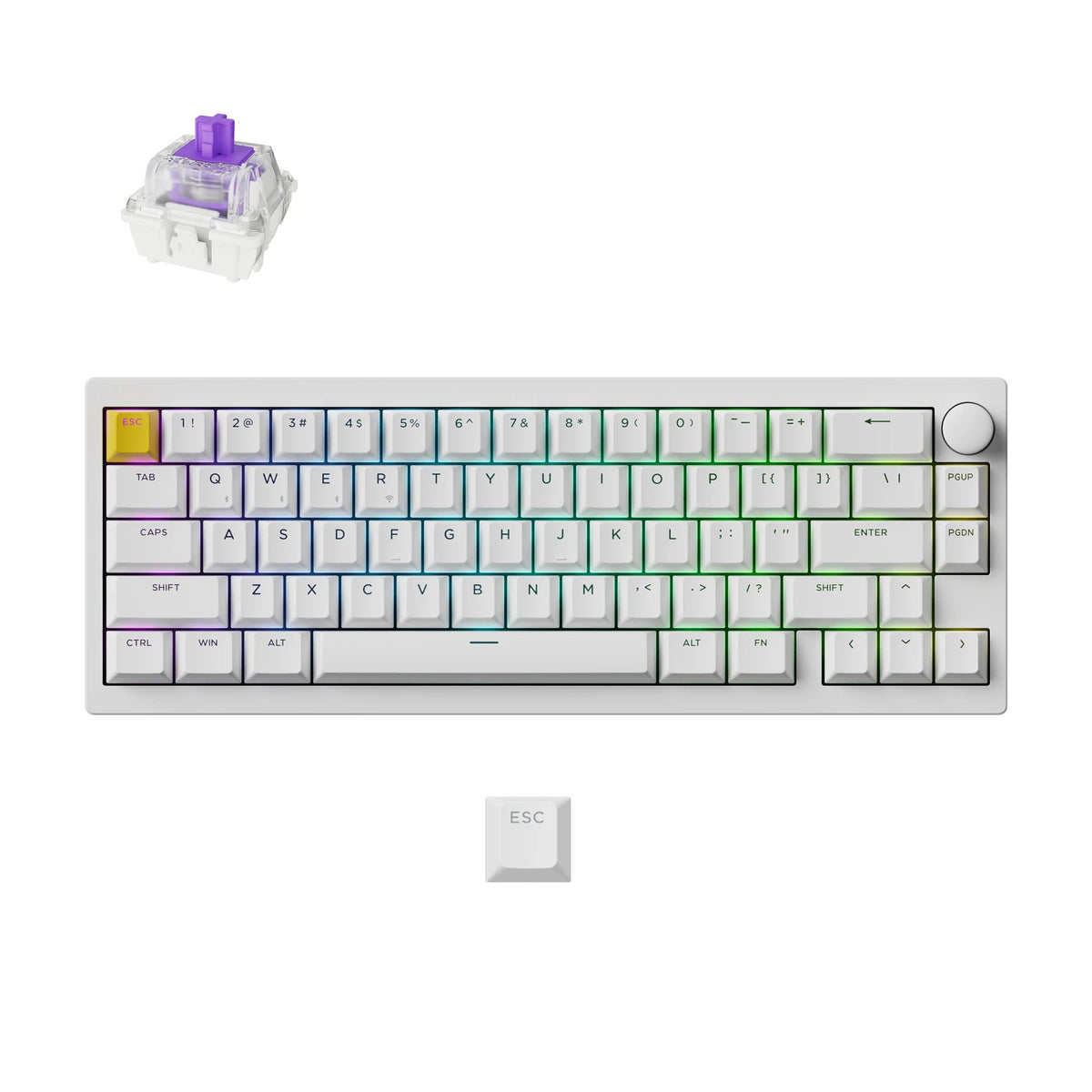 Lemokey P2 HE Teclado Magnético Gamer Wireless Custom