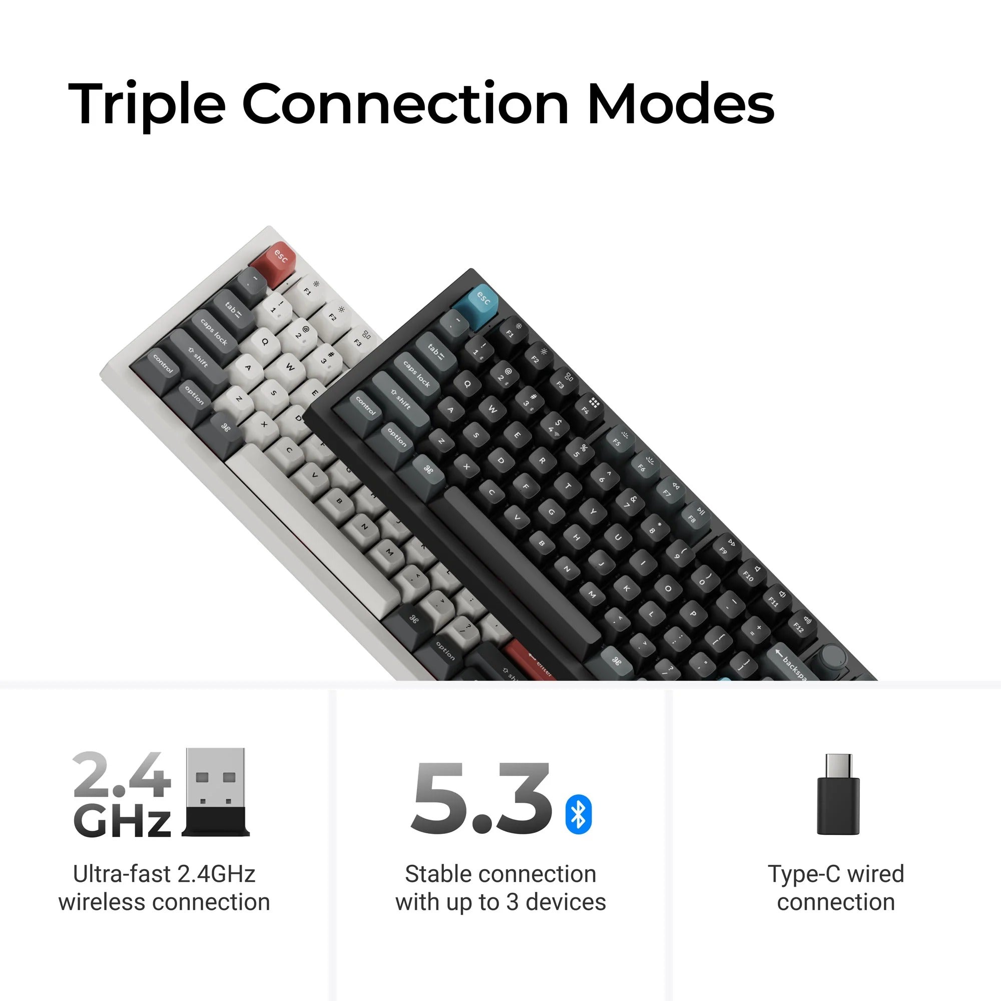 Keychron Q3 Ultra 8K | Teclado Mecânico Custom Wireless – Keychron