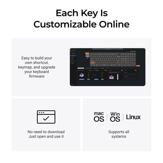 Keychron Q6 HE QMK Teclado Custom Wireless