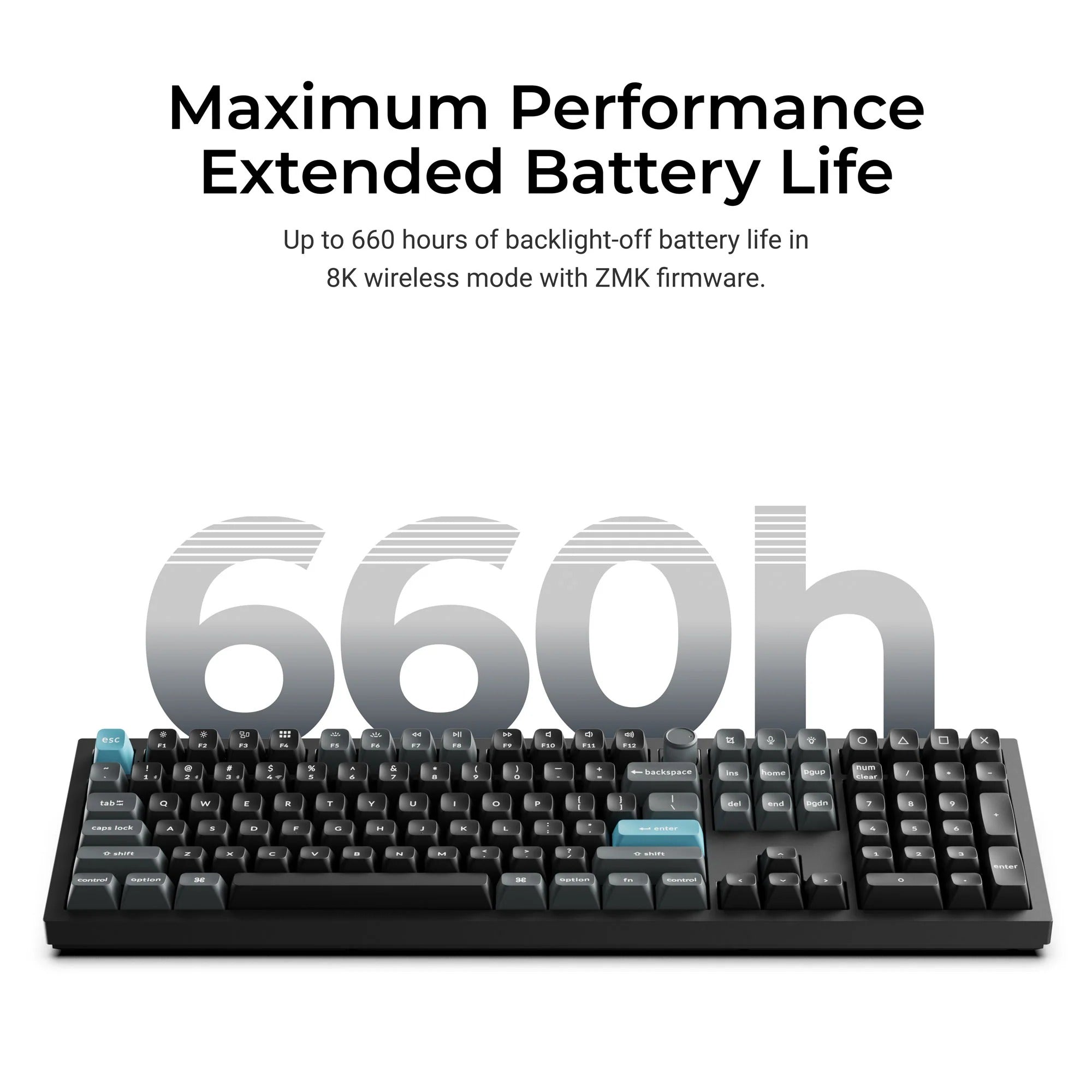 Keychron Q6 Ultra 8K | Teclado Mecânico 100% Custom Wireless