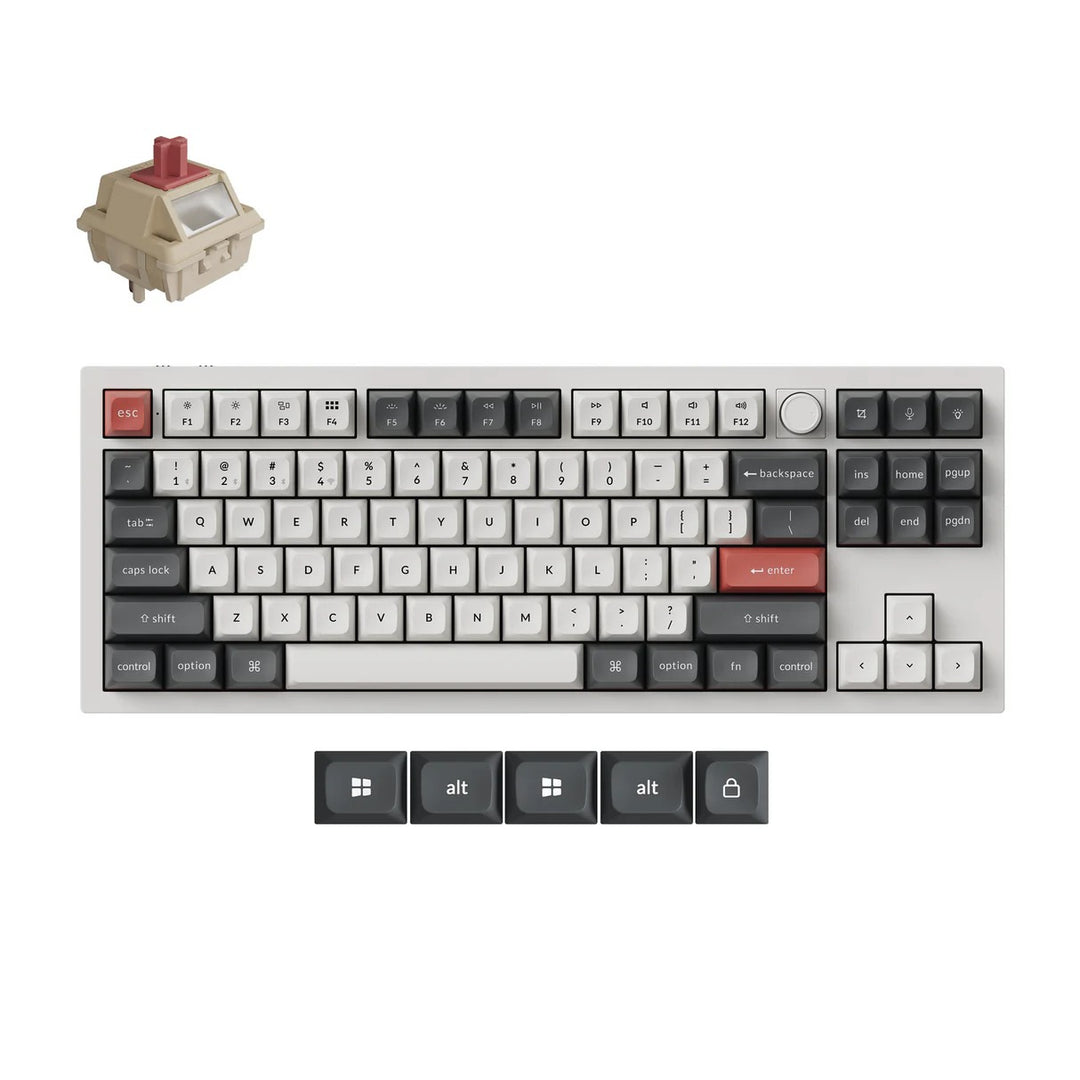 Keychron Q3 Ultra 8K Teclado Mecânico Custom Wireless