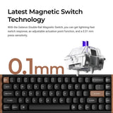 Keychron K6 HE Switch Magnetic Teclado Custom Wireless