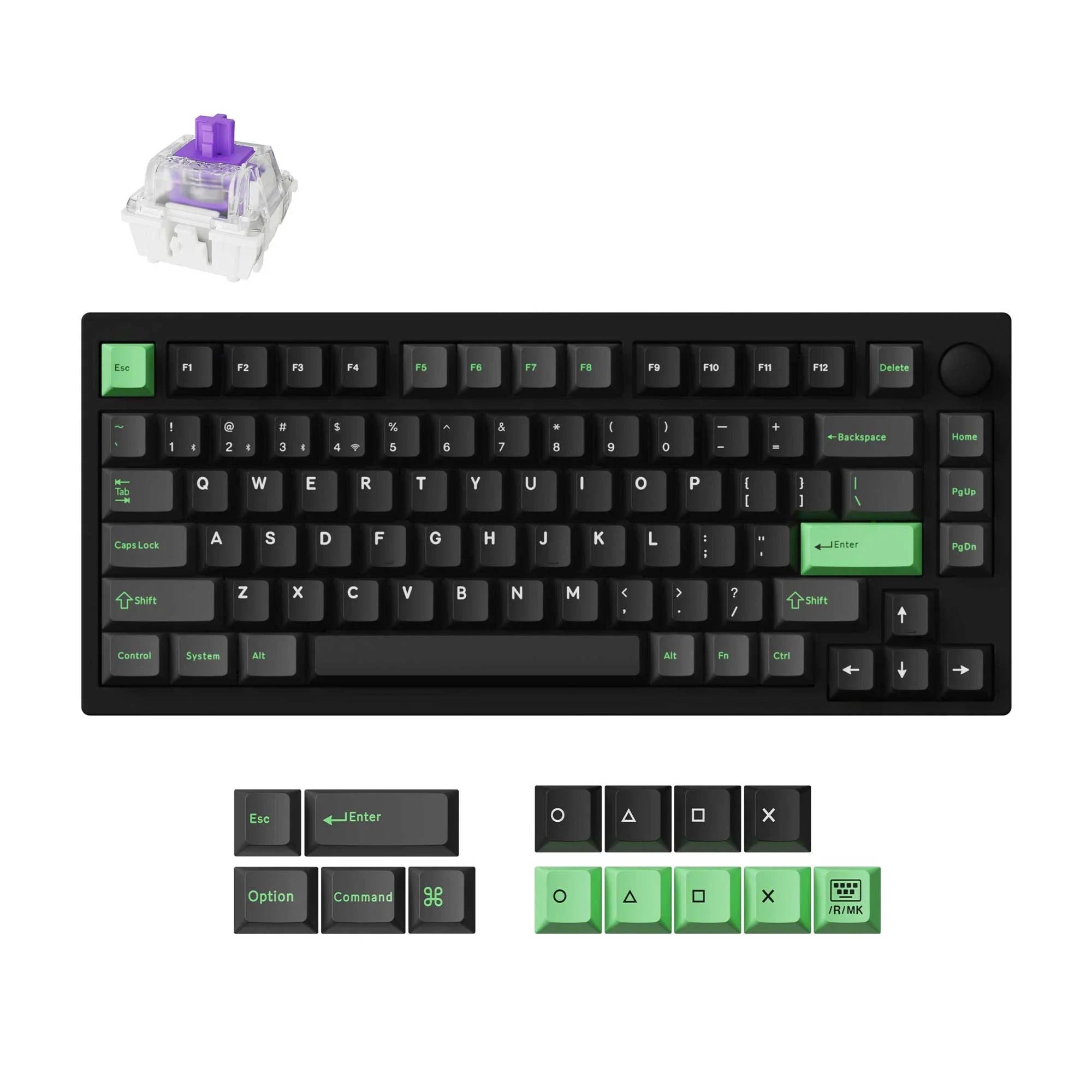 Lemokey P1 HE 75% Magnetic Keyboard 本体 Lemokey P1 HE Teclado Magnético Gamer Wireless Custom – Keychron