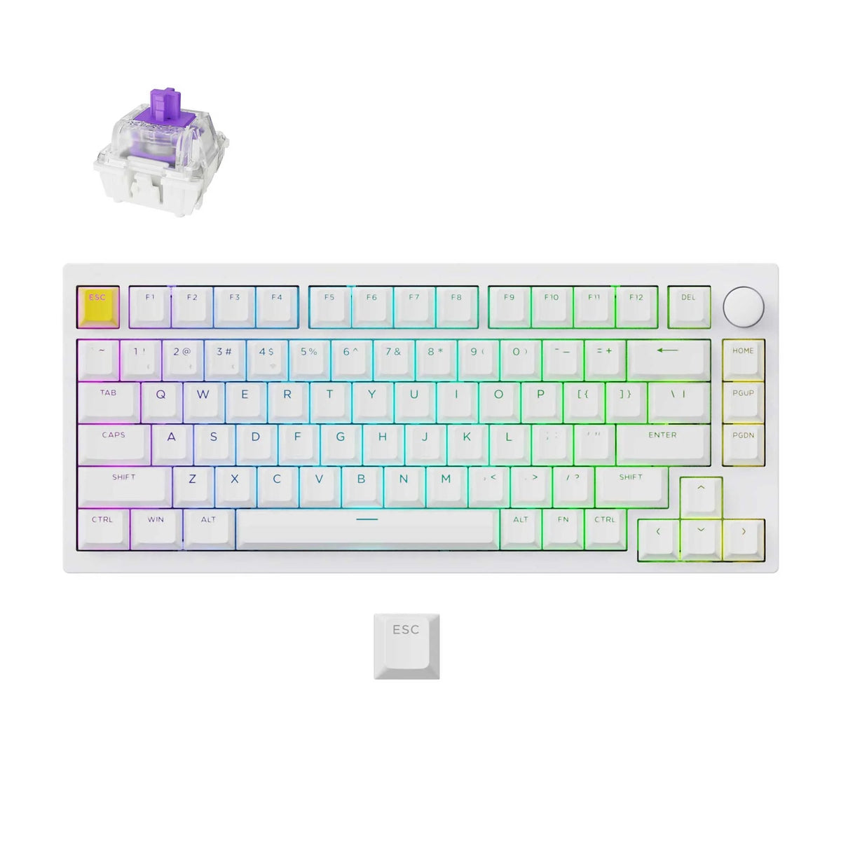 Lemokey P1 HE Teclado Magnético Gamer Wireless Custom
