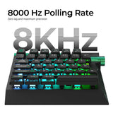 Lemokey L0 HE Switch Magnetic Teclado One Handed Gaming
