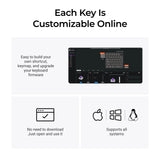 Lemokey L0 HE Switch Magnetic Teclado One Handed Gaming