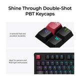 Keychron C3 Pro 8K QMK Teclado Mecânico Com Fio