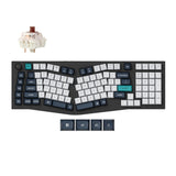 Keychron Q13 Max (Alice Layout) QMK/VIA Teclado Mecânico Custom Wireless