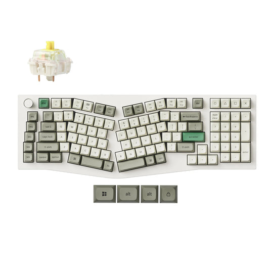 Keychron Q13 Max (Alice Layout) QMK/VIA Teclado Mecânico Custom Wireless