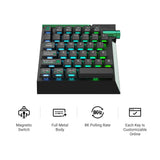 Lemokey L0 HE Switch Magnetic Teclado One Handed Gaming