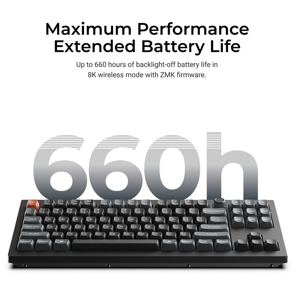 Keychron V3 Ultra 8K Teclado Mecânico Custom Wireless