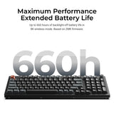 Keychron V5 Ultra 8K Teclado Mecânico Custom Wireless