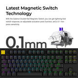Lemokey P3 HE Teclado Magnético Gamer Wireless Custom