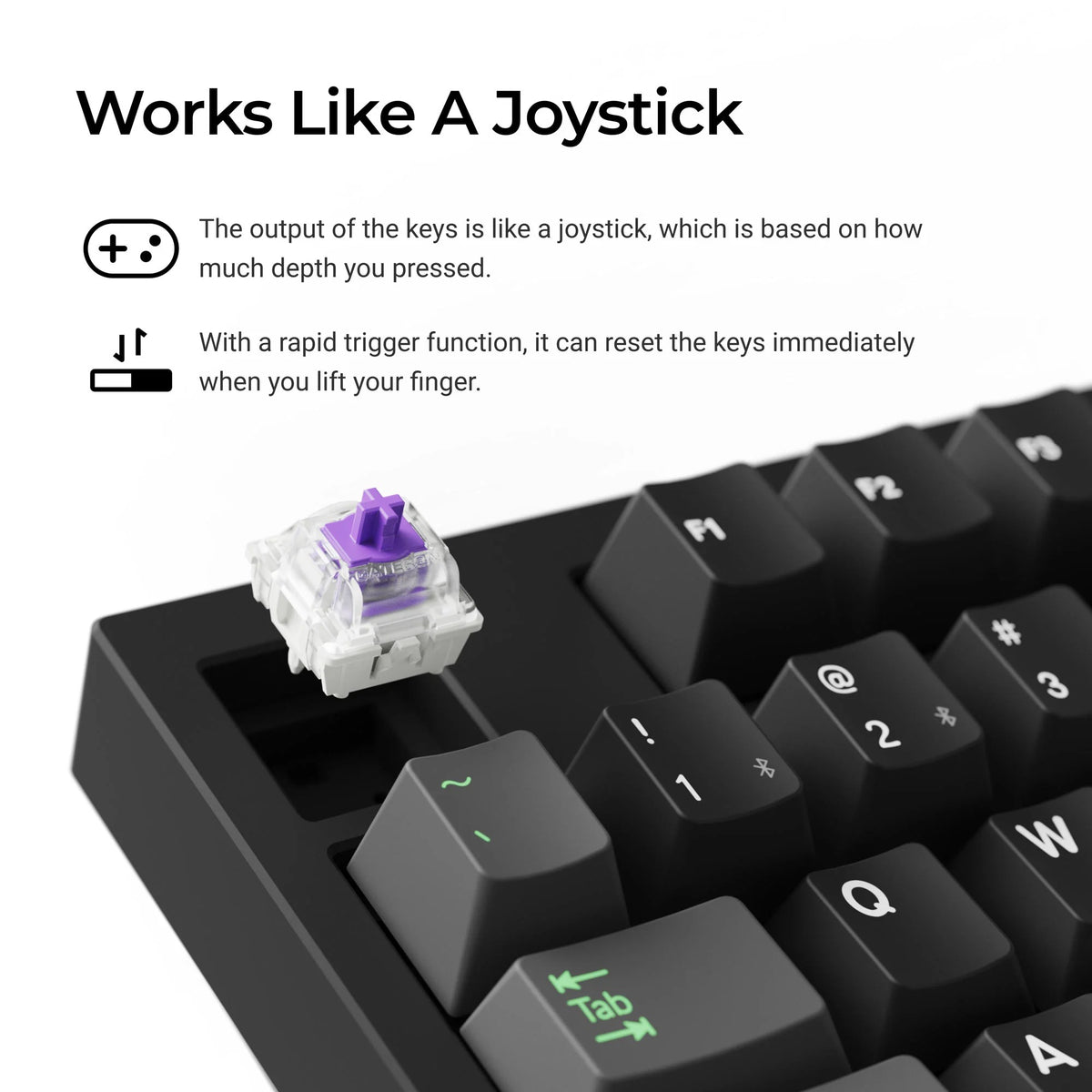 Lemokey P3 HE Teclado Magnético Gamer Wireless Custom