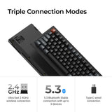 Keychron V5 Ultra 8K Teclado Mecânico Custom Wireless