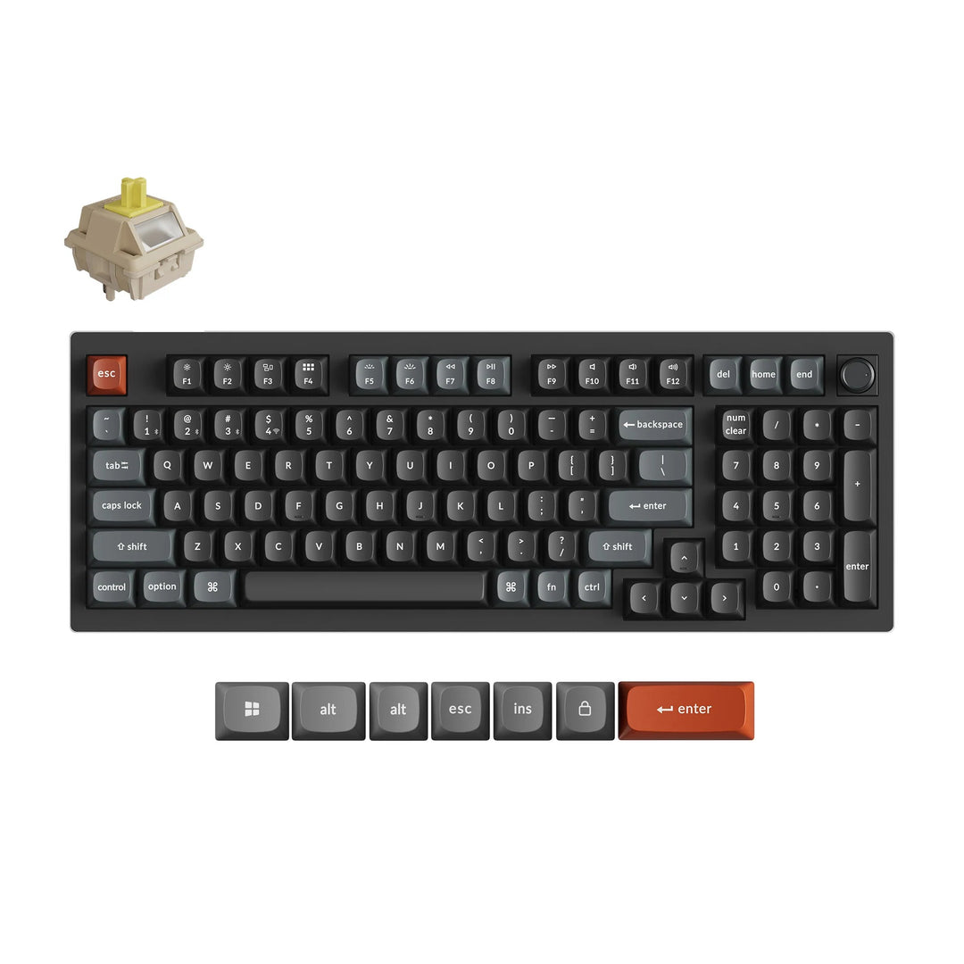Keychron V5 Ultra 8K Teclado Mecânico Custom Wireless