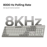 Keychron C2 Pro 8K QMK Teclado Mecânico Com Fio