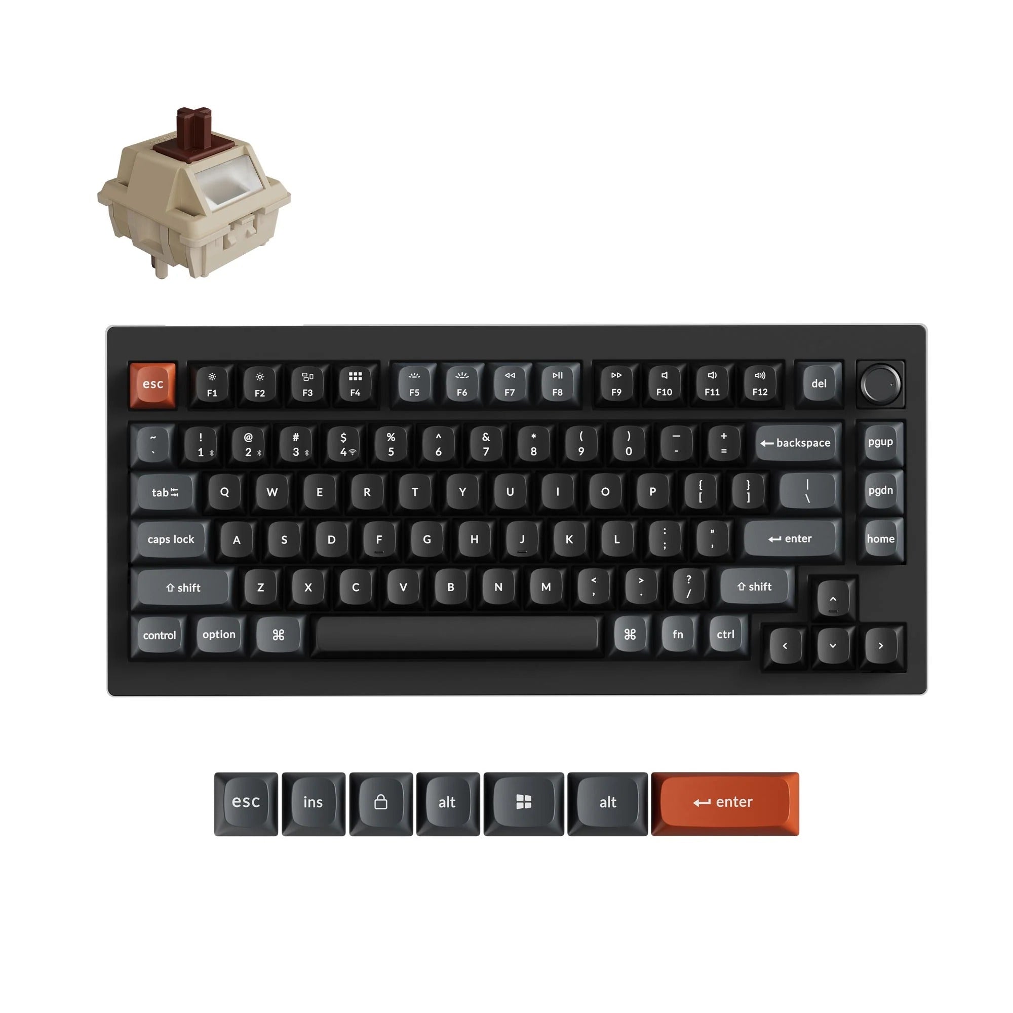 Keychron V1 Ultra 8K | Teclado Mecânico Custom Wireless – Keychron