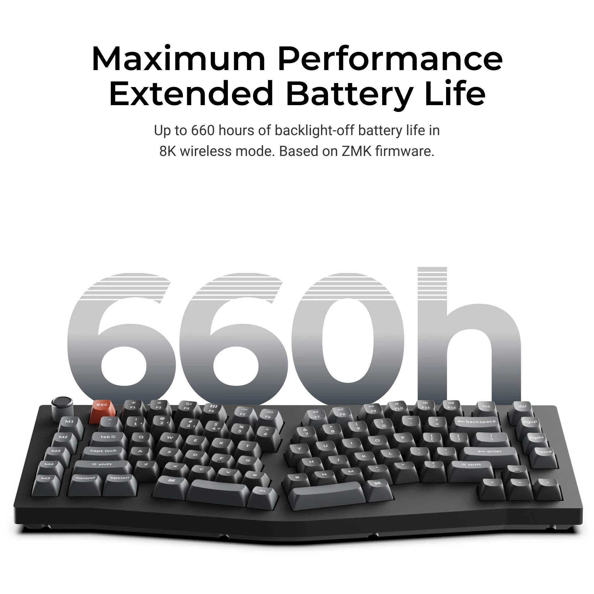 Keychron V10 75% Mechanical Keyboard 本体 Keychron V10 Ultra 8K | Teclado Mecânico 75% Alice Wireless
