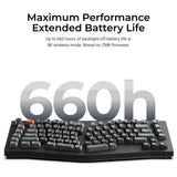 Keychron V10 Ultra 8K | Teclado Mecânico Alice 75% Wireless