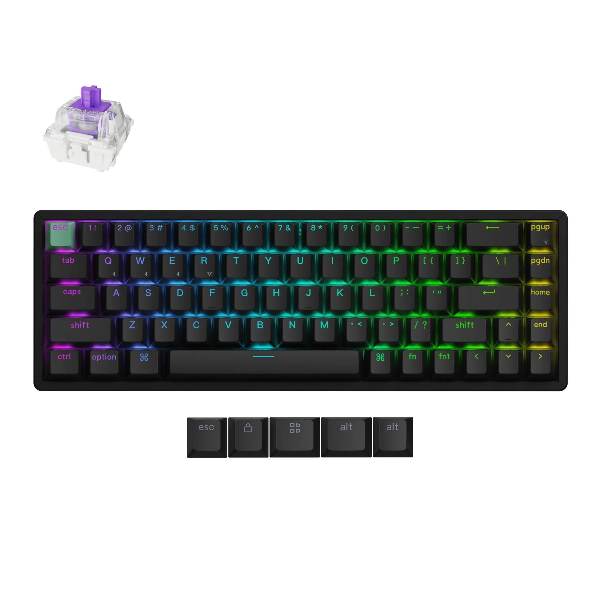 Keychron K6 HE | Teclado Magnético Sem Fio 65% Tri-Mode – Keychron