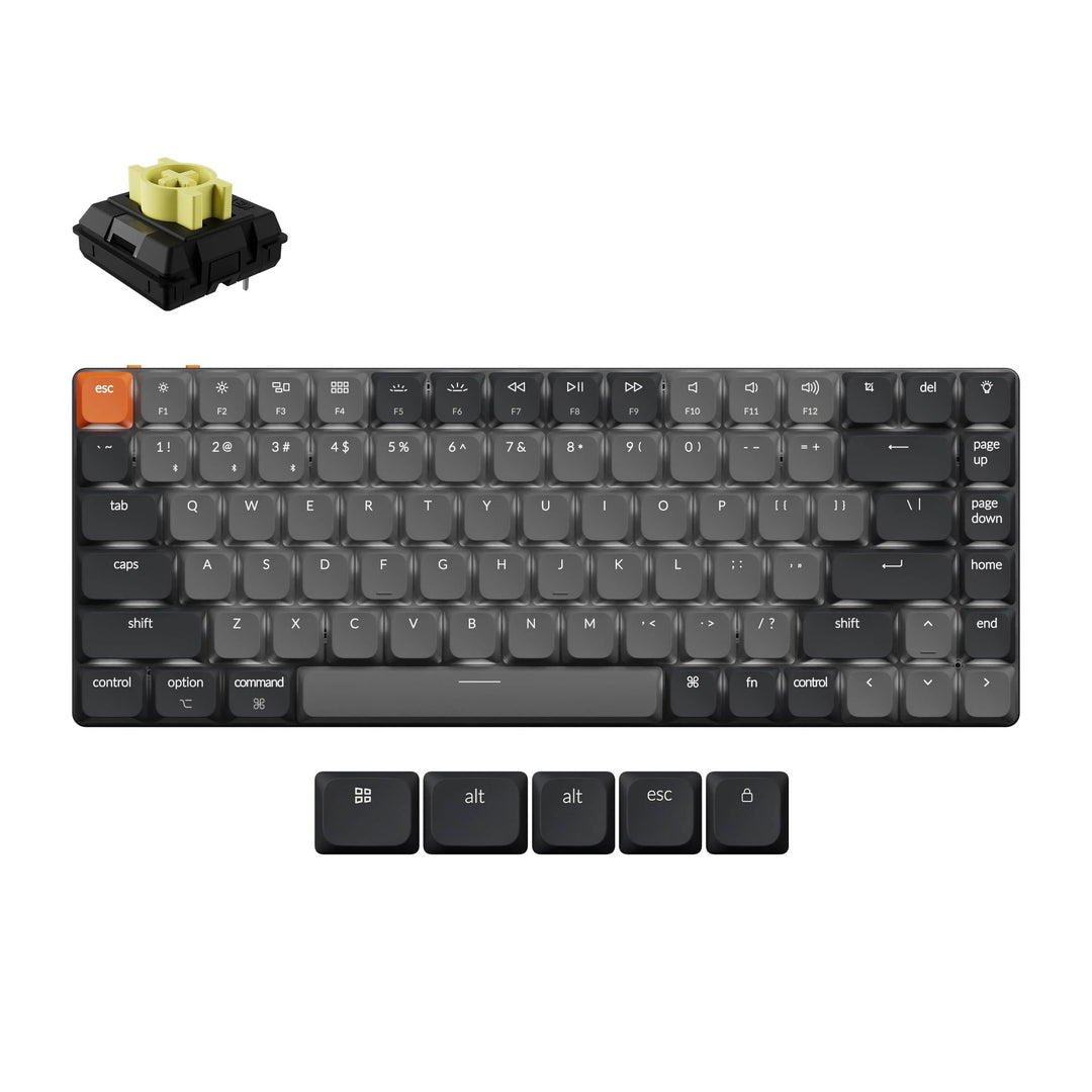 Keychron K3 QMK Teclado Mecânico Wireless (Versão 3)