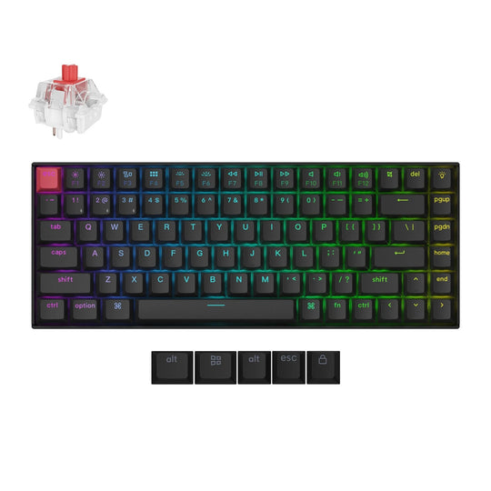 Keychron K2 QMK Teclado Mecânico Wireless (Versão 3)