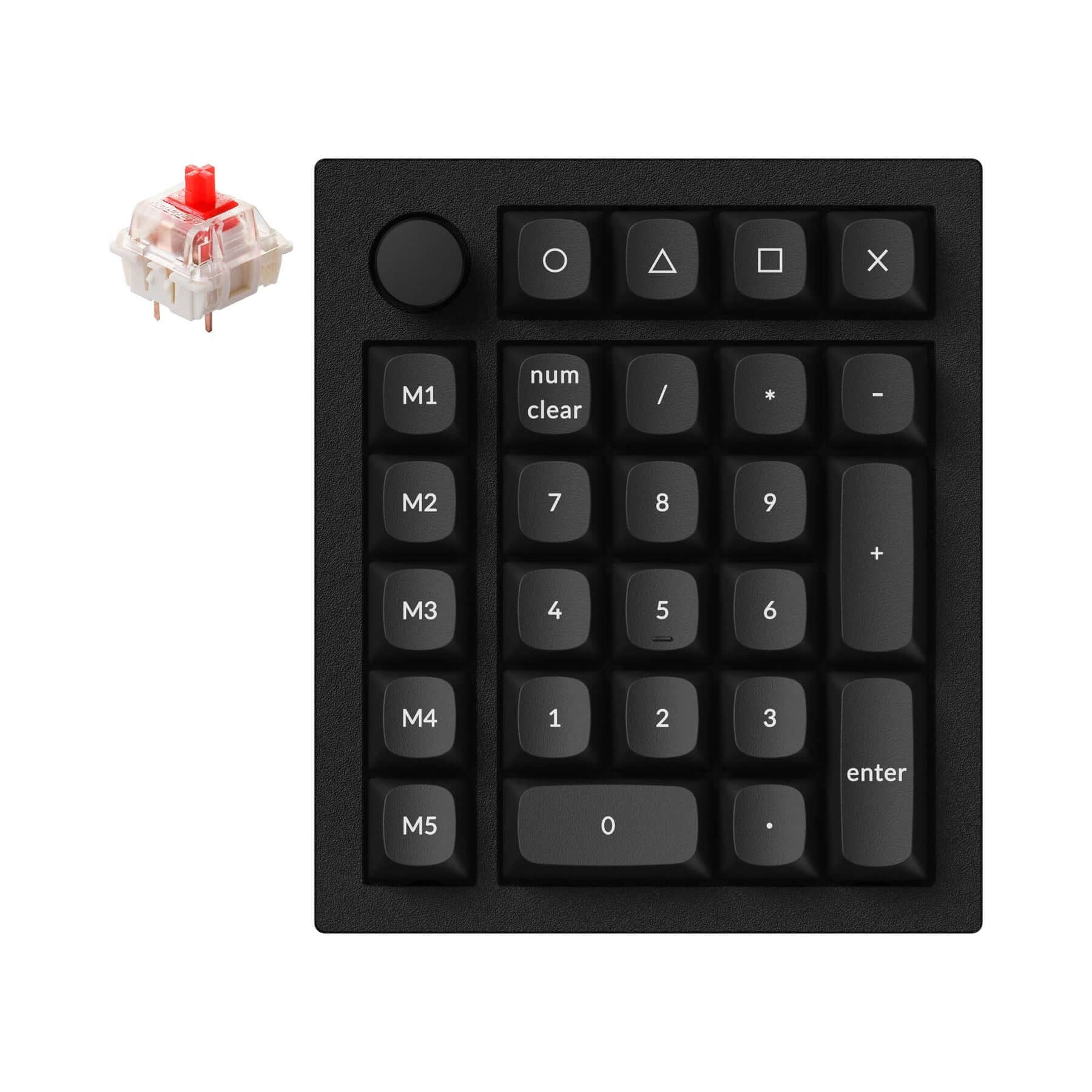 Keychron Q0 Plus メカニカルテンキー 本体 Keychron Q0 Plus - Teclado Numérico Custom QMK – Keychron Brasil