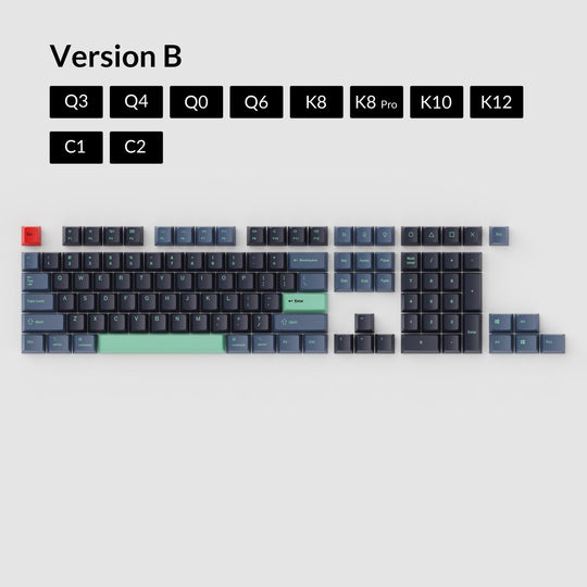 Keychron Keycaps OEM Dye-Sub PBT - Hacker